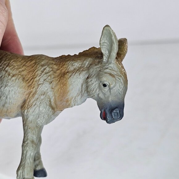 Schleich Donkey Adult Retired 1989 Figure #13212 Animal Early Edition Germany - Picture 10 of 10